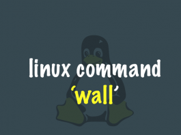 chương trình lệnh wall trên linux