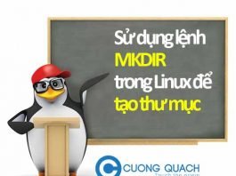 lệnh mkdir trong linux tạo thư mục