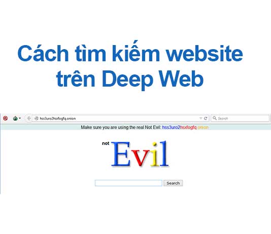 cách tìm kiếm website trên deep web