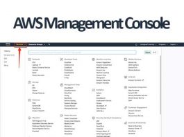 aws management console