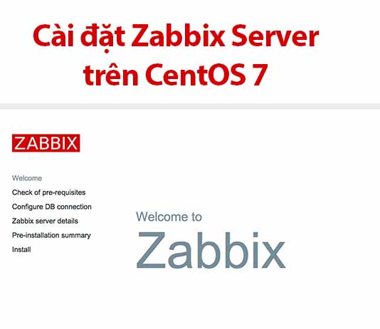 cài đặt zabbix server trên centos
