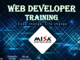 event web developer training 2018