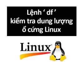 lệnh df trên linux